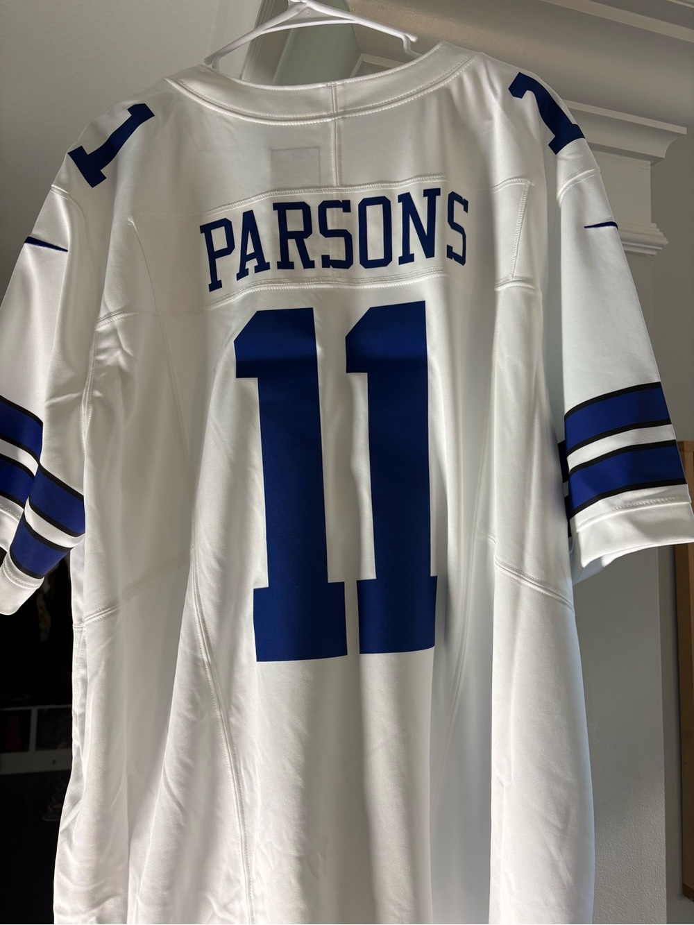 NFL White & Blue Parsons #11 Men's Football Jersey
